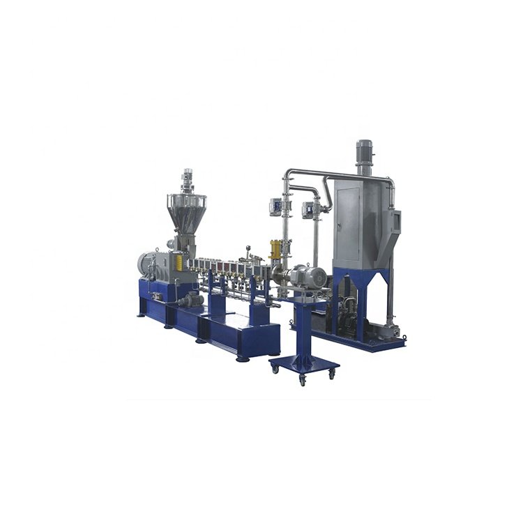 HKY-75 CO-ROTATING PARALLEL TWIN SCREW EXTRUDER MACHINE GROUP FOR PP/PE/PS/PET+Pigment+CaCO3 etc.