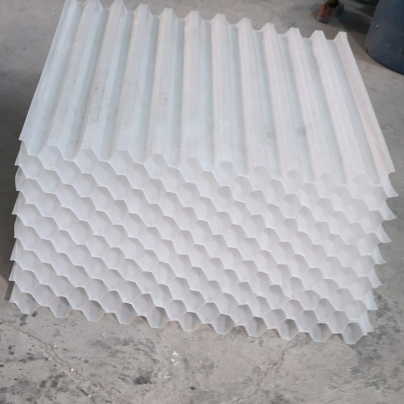 Hot Sale PP Honeycomb Inclined Tube Packing &Tube Settler Media Water Treatment Plastic Media