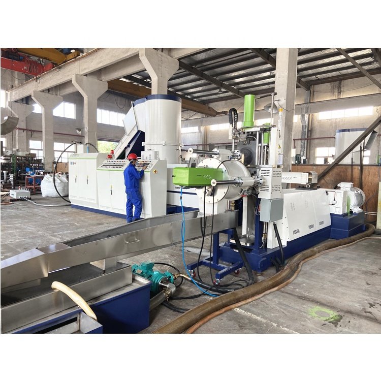 Plastic Pelletizing Machine for Packing film PP PE PET Material Recycling Granules Making Machine