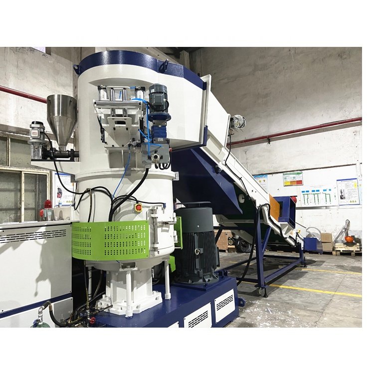 Plastic Pelletizing Machine for Packing film PP PE PET Material Recycling Granules Making Machine