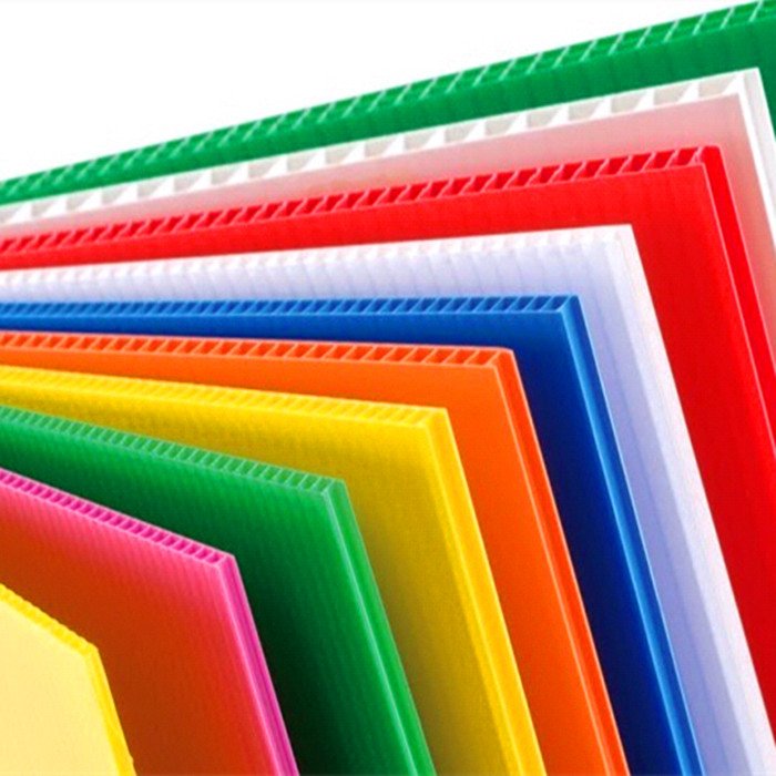Wholesale Price Custom PP Hollow Corflute Sheet Coroplast Sheet Twin Wall Polypropylene Sheet