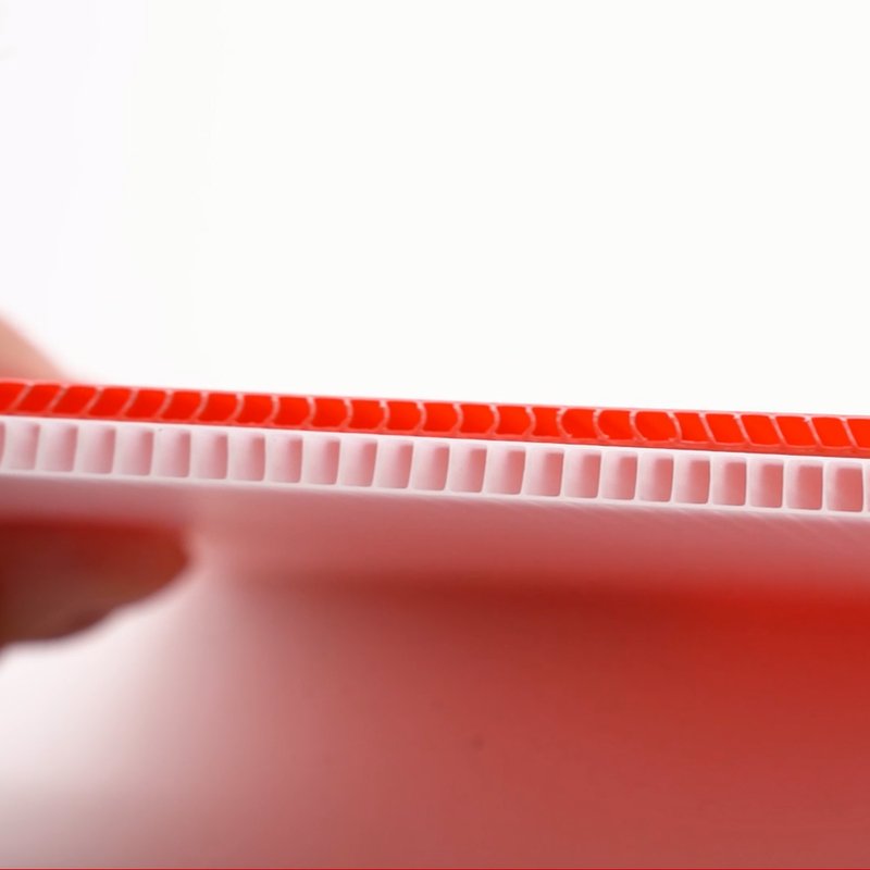 Wholesale Price Custom PP Hollow Corflute Sheet Coroplast Sheet Twin Wall Polypropylene Sheet