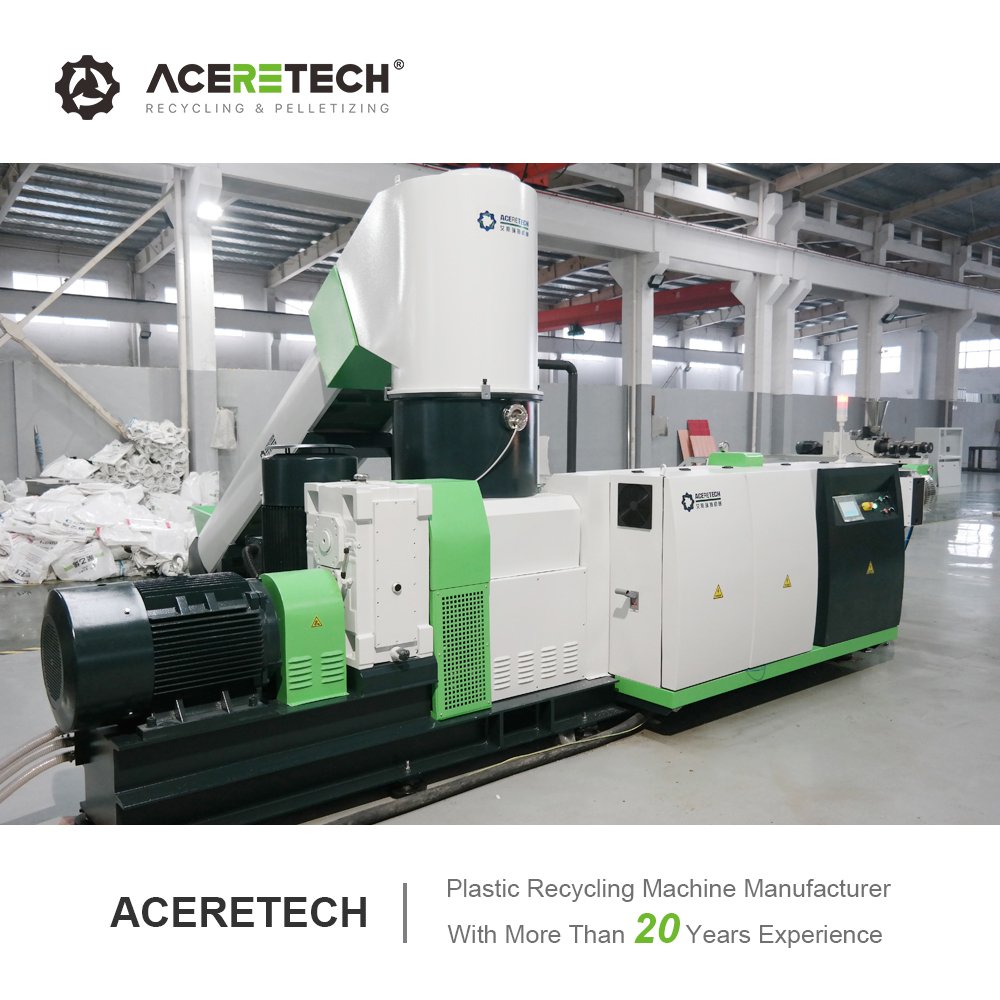 160-1200kg/h Free Accessories Plastic Pet Bottle PP/PE Film Recycling Pelletizing Machine ACS-PRO