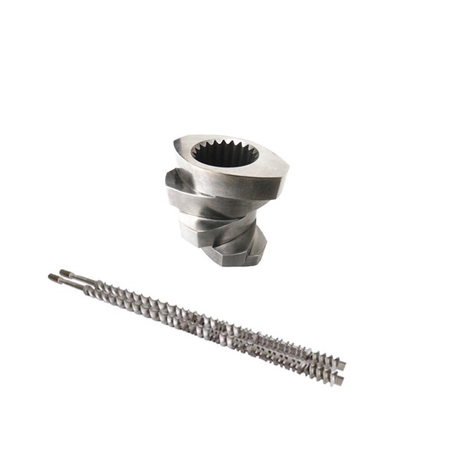 High-Performance Dual Screw Extruder Thread Components