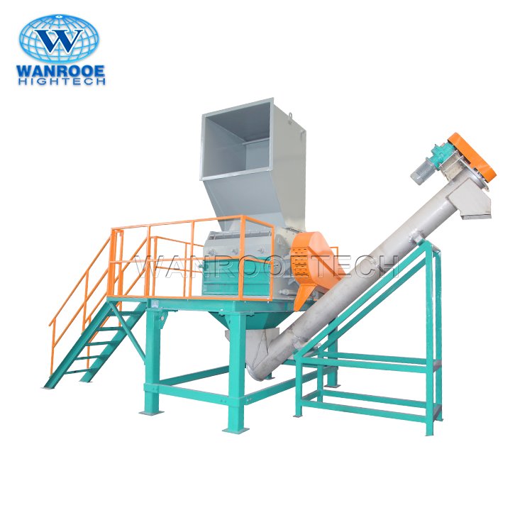 Waste PP PE Film Crushing Washing Machine Plastic Recycling Production Line