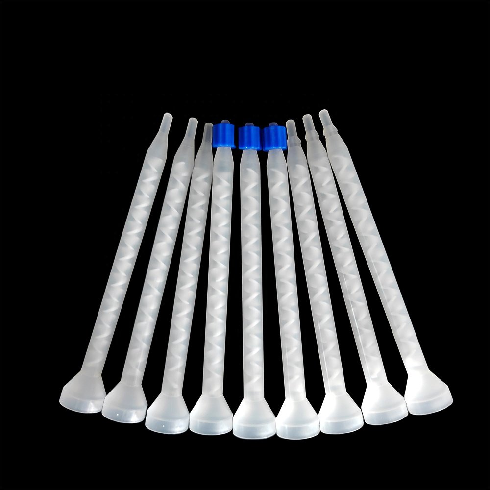 DCTHA160 Series Two-Component Mixing tube TAH Round Plastic Static mixer element Caulking Nozzle