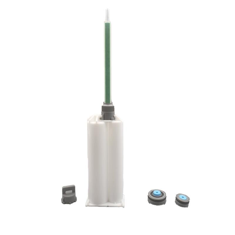 50ML 2:1 B style New Plastic AB Glue Dispensing Double Barrel Syringe cartridge two component