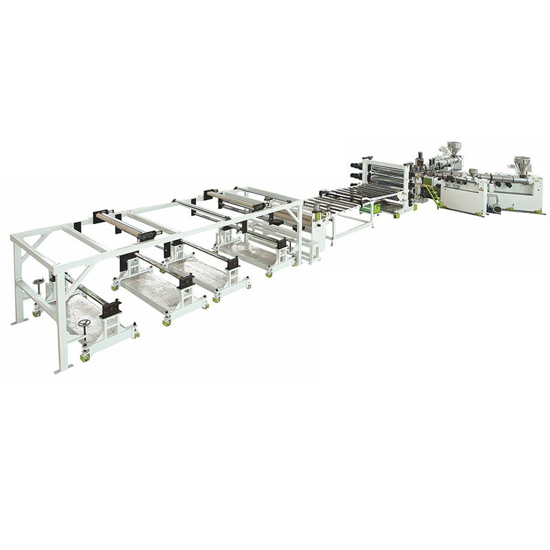 eva photovoltaic film specific extruding machine line for large capacity demand