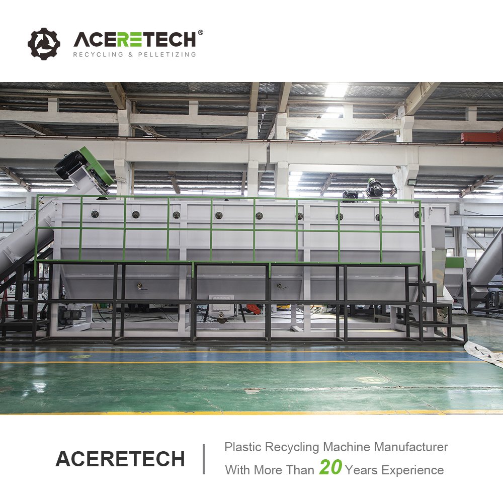 500-2000kg/h AWS-HDPE/PP Pet Plastic Recycling Washing Line Plastic Washing Machine