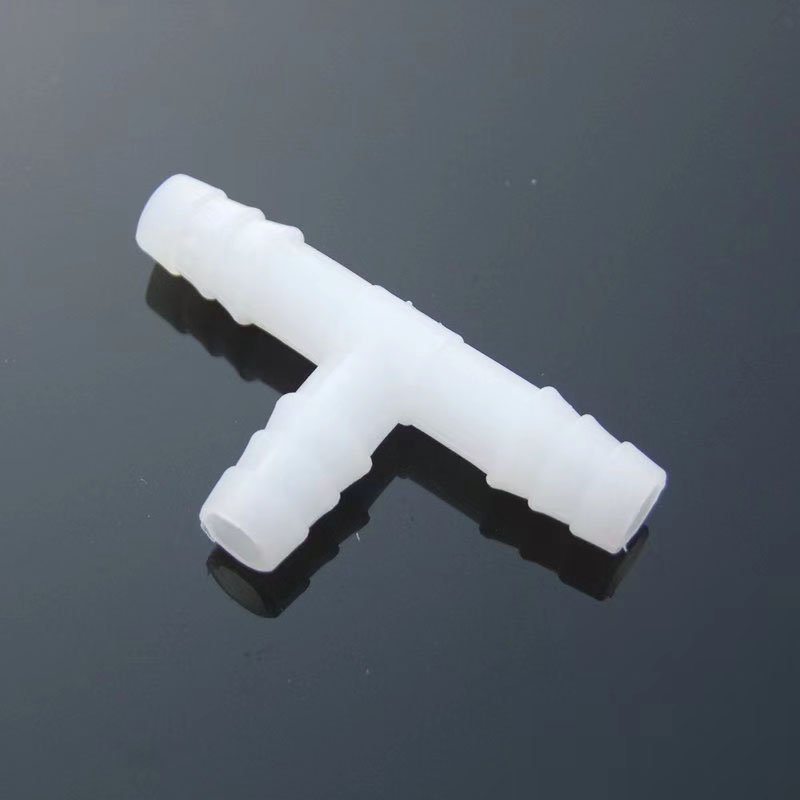 Medical 3 Ways Equal Reducer Tubing Barb Tee Small Barbed Tube T Pipe Fittings Joint Plastic White Plastic Moulding Mould Clamps