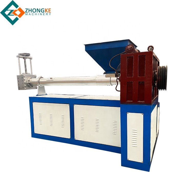 Plastic PE/PP/PET bottle strip plastic pelletizing auxiliary granulator machinery