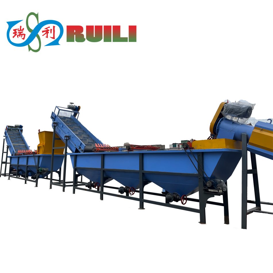Cost of plastic recycling machine PP PE agriculture film woven jumbo big bags washing line waste plastic recycling machinery
