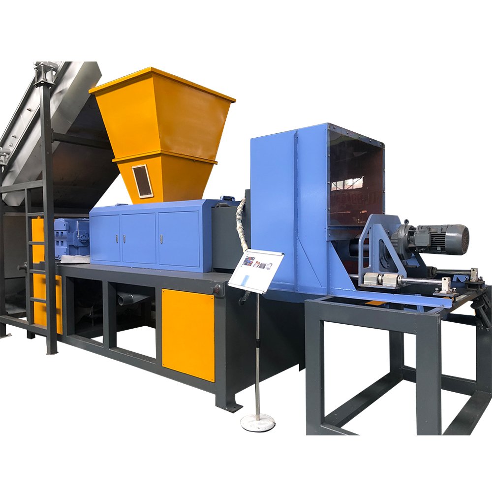 Cost of plastic recycling machine PP PE agriculture film woven jumbo big bags washing line waste plastic recycling machinery