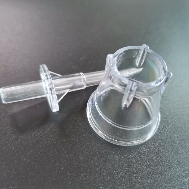 Customized Custom High Transparency Plastic Pipe Fitting Plastic injection molding Products