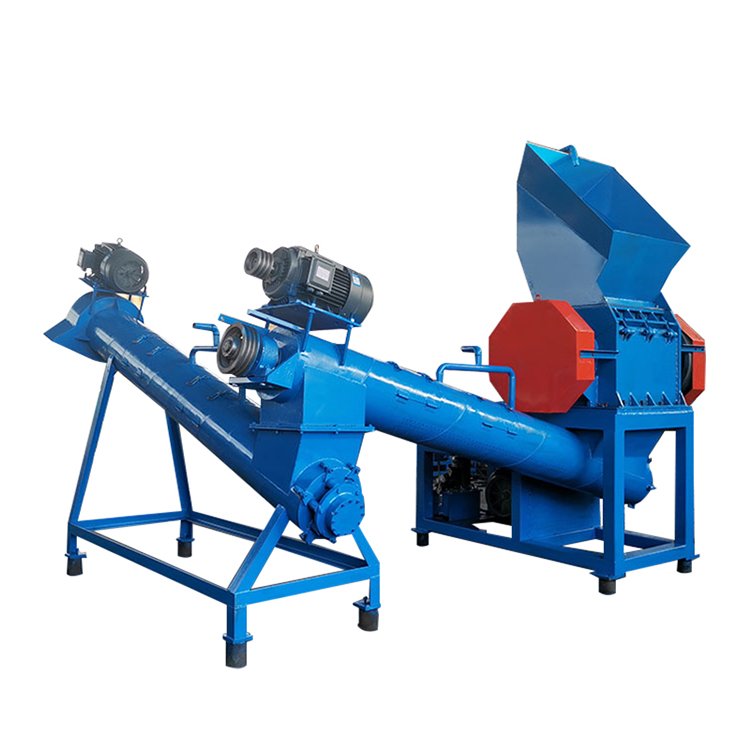 PP PE HDPE LDPE Film Friction Washing Recycling Line High Cost Performance Waste Plastic Crushing Machine