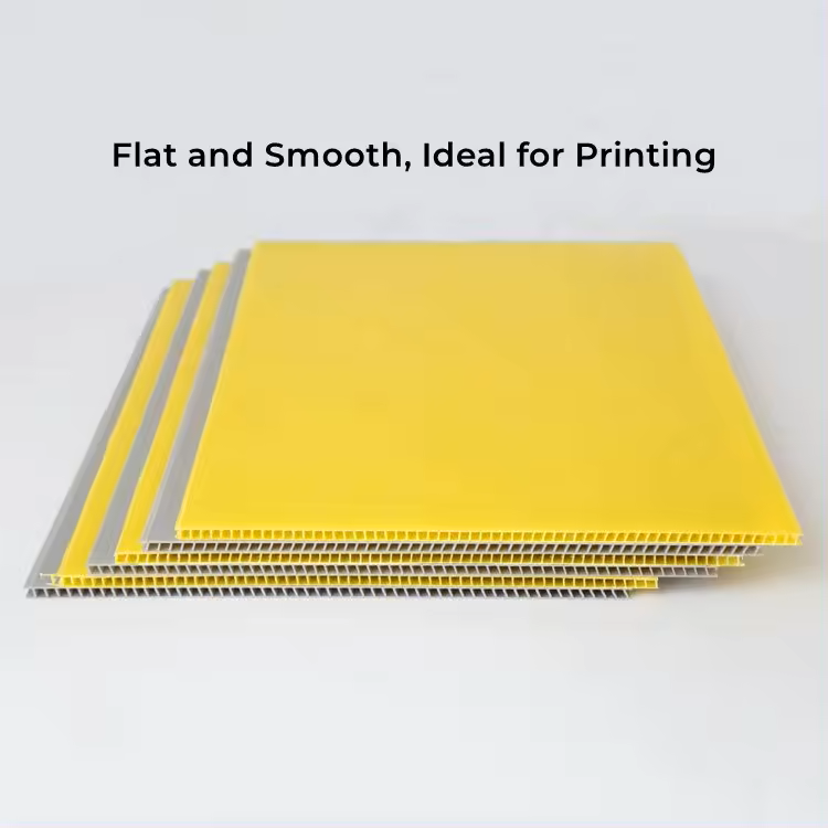 Corrugated Coroplast PP Plastic Fluted Polypropylene Plastic Hollow Board Sheet