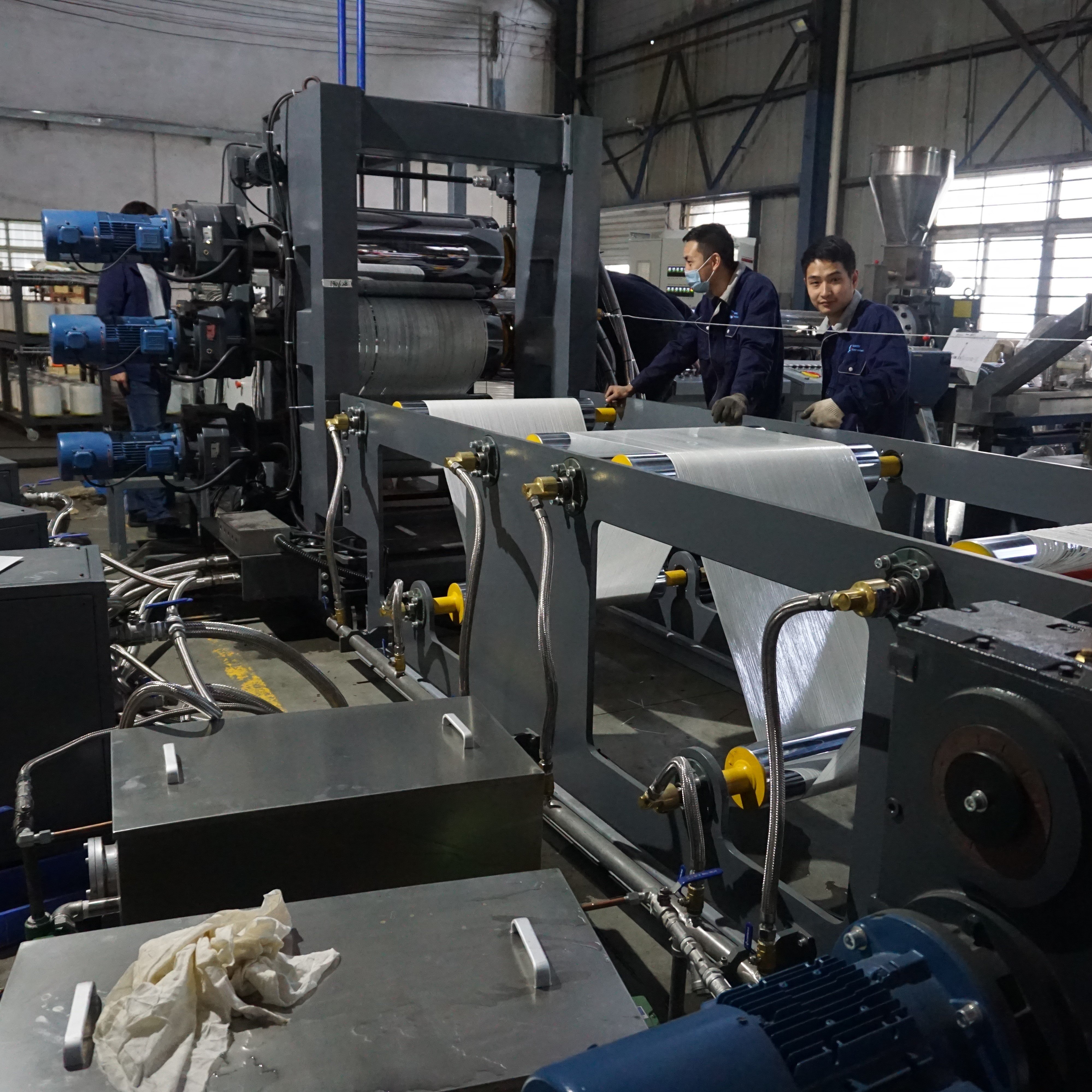 Hot Sale LFT-G Impregnation Fiber Glass Twin Screw Extruder for PP PA PLA Extrusion Making Line