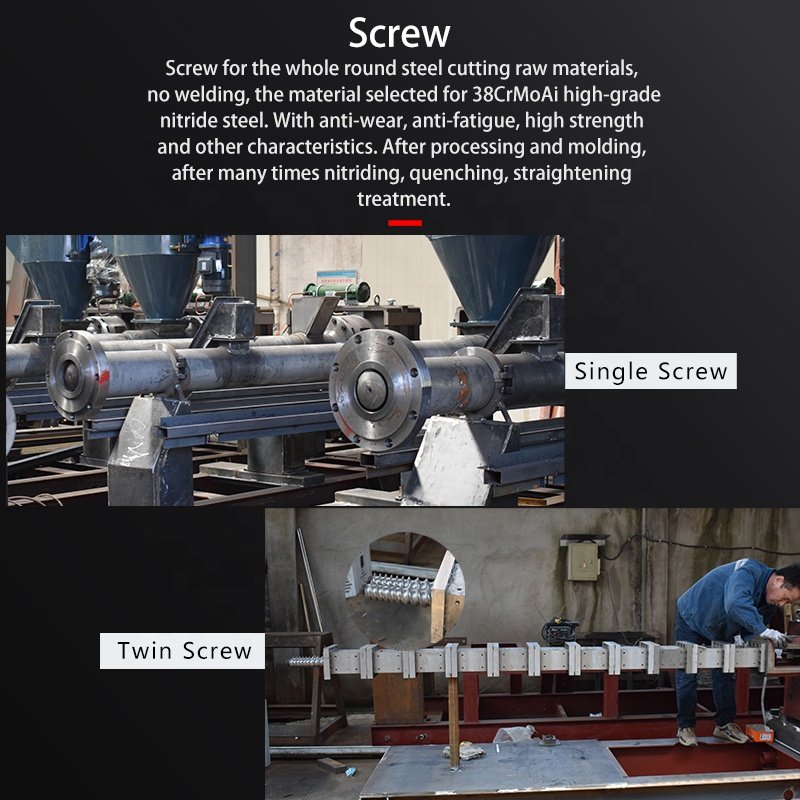 Film Granulating Machine Recycling Pelletizing Line Excellenplasticrmance PP Recycled Polyethylene Pet Product HT