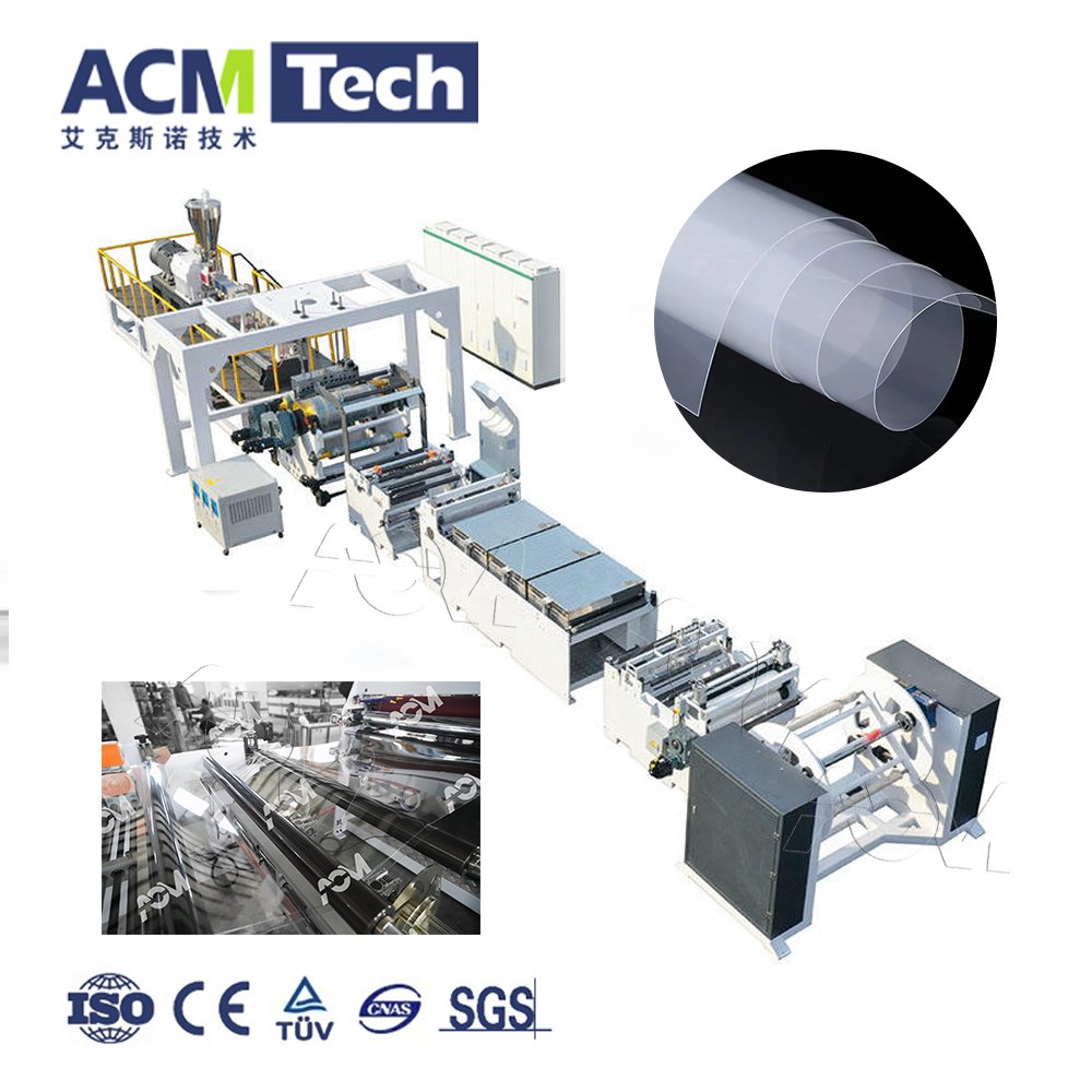 High Quality Automatic PP PET PE Pvc PS plastic sheet extrusion making machine Production line