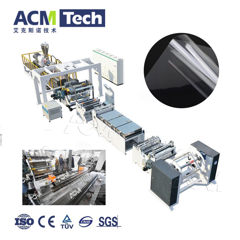 High Quality Automatic PP PET PE Pvc PS plastic sheet extrusion making machine Production line