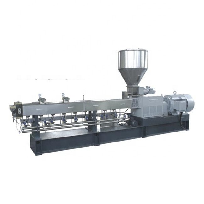 hot sale 600rpm Screw speed pet/pp twin screw plastic extruder price