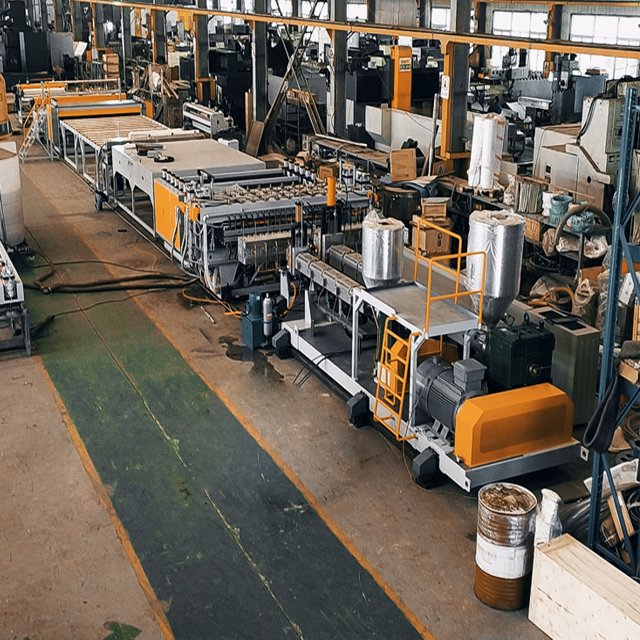 pp plastic hollow sheet extrusion machinery High yield polypropylene hollow sheets making machinery