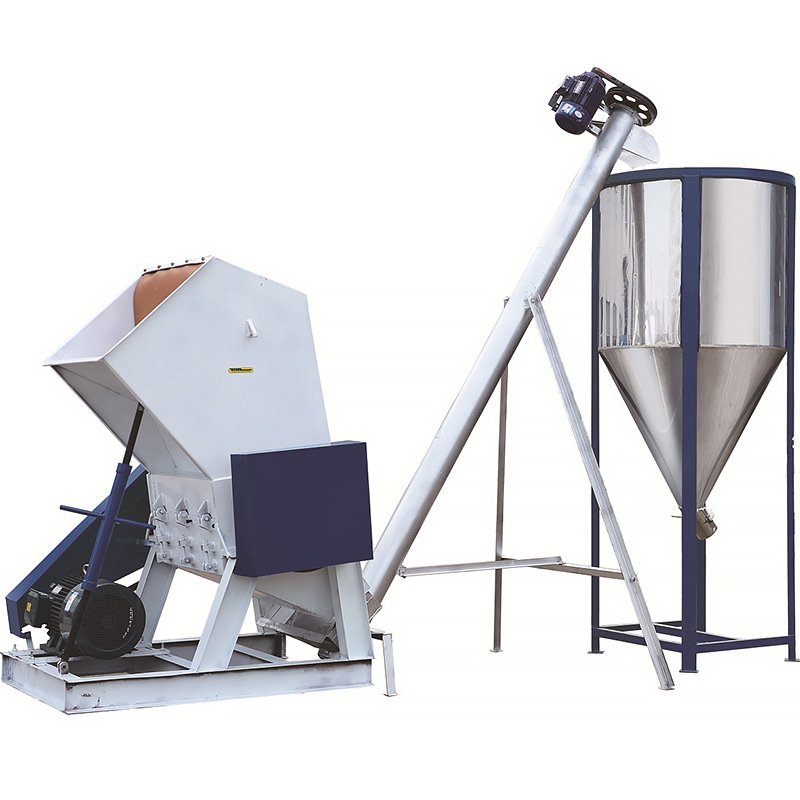 Soft plastic simple 1000kg hr pc pe pp abs waste pet bottle plastic crusher machine