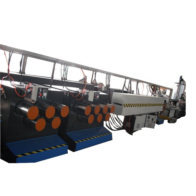 PP PET strapping band belt packing strap strip making machine production line