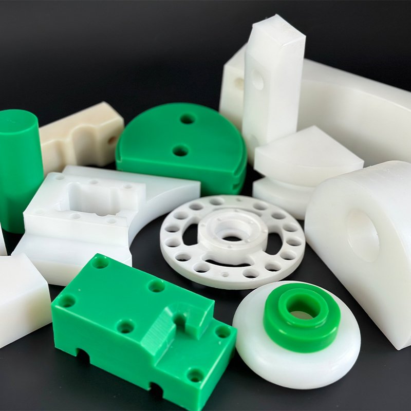 Plastic OEM CNC Precision Milling Turning Machining Parts PE PP Machined Parts