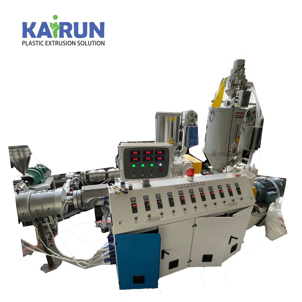 PPR Water Pipe Making Machine / Plastic PP-R Glass Fiber Hot Cold Water Pipe Extrusion Production Line