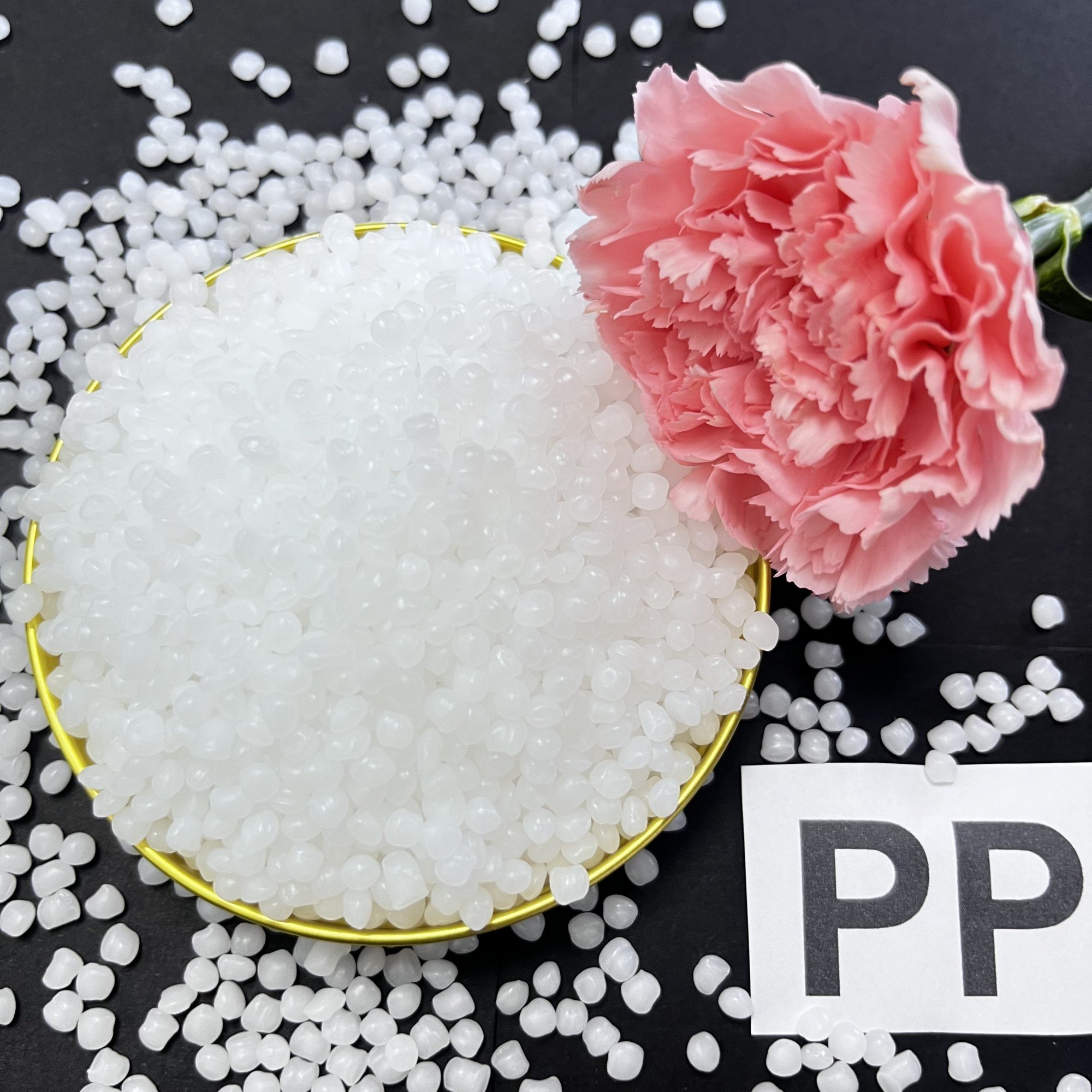 PP random copolymer granule PP R200P polypropylene plastic for cold and hot water pipe and radiating pipe