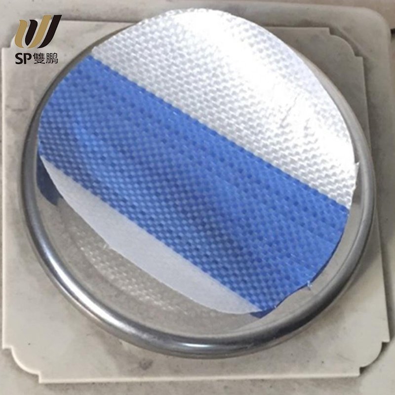 SP High Strength Blue White Stripe Cloth PE Waterproof Wide Coverage 100% Woven PE PP Tarpaulin