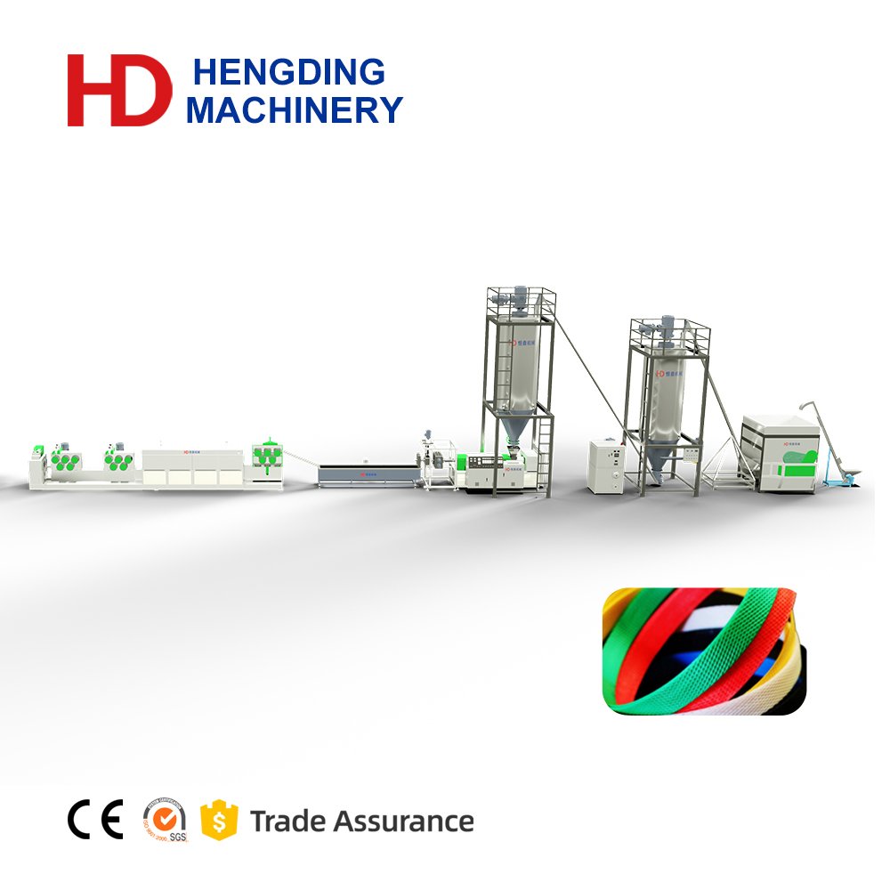 New Single-Screw Plastic Extruder Genre Machine for Pet Packing Tape Strap and PP/PET Pipe Making with Core Components Included