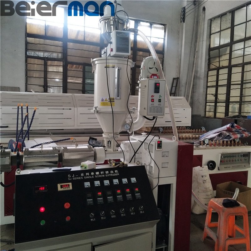 Full Automatic Single Wall Pp Pe Pvc Corrugated Pipe Machine Production Line