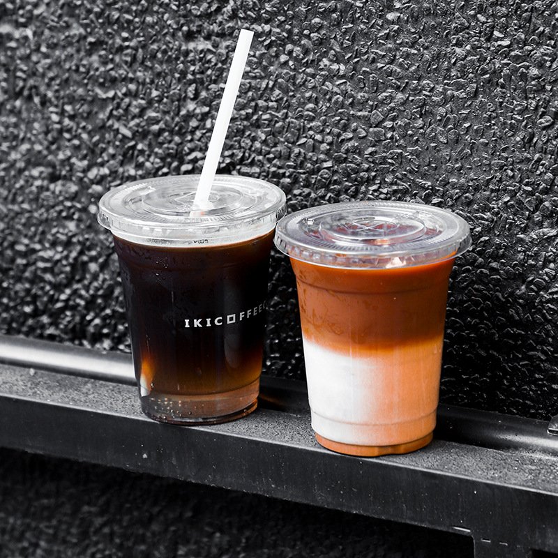 Wholesale Food Grade Transparent PP/PET Thick Disposable Plastic Cup Miketea Coffee Gold Drink Custom Logo Plastic Cup