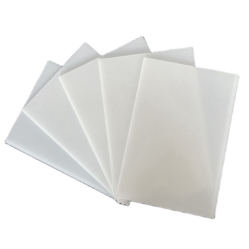 factory Wholesale 2Mm 3Mm Grass Construction Plastic Corrugated Advertising Pp Hollow Board pp honeycomb plate