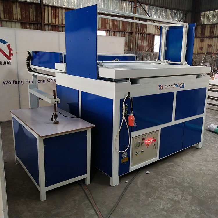 Hot sale new automatic 3D XPE foam wallpaper making machine abs vacuum forming machine for advertising