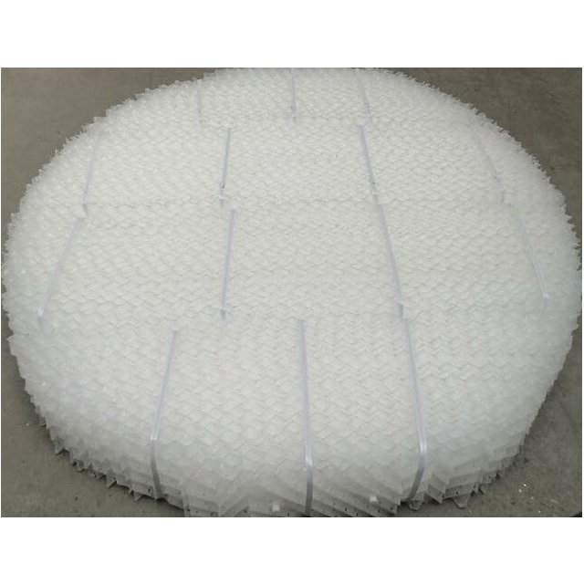 JXKELLEY 125y 250y Plastic PP Corrugated Plate Structured Packing For Scrubber Tower Column Packing