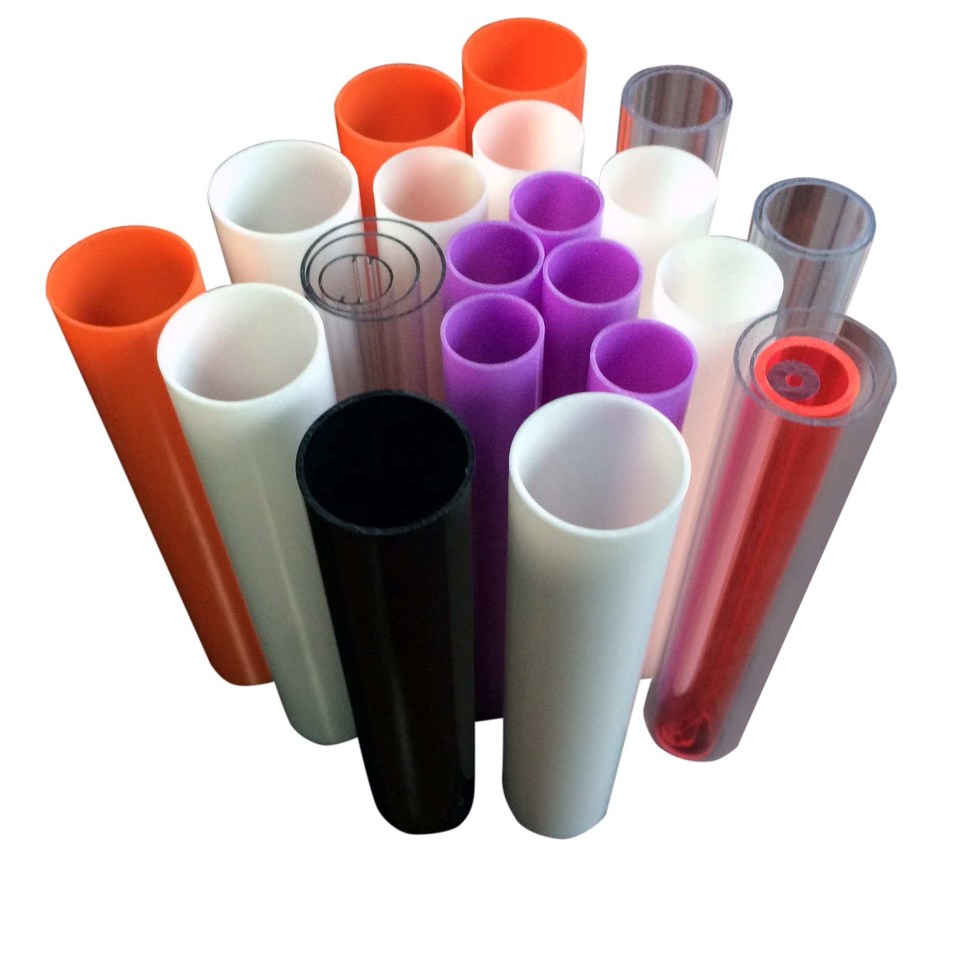 Custom Colorful Black White Red ABS PP PE Plastic POS Thermal Receipt Paper Rolling Core