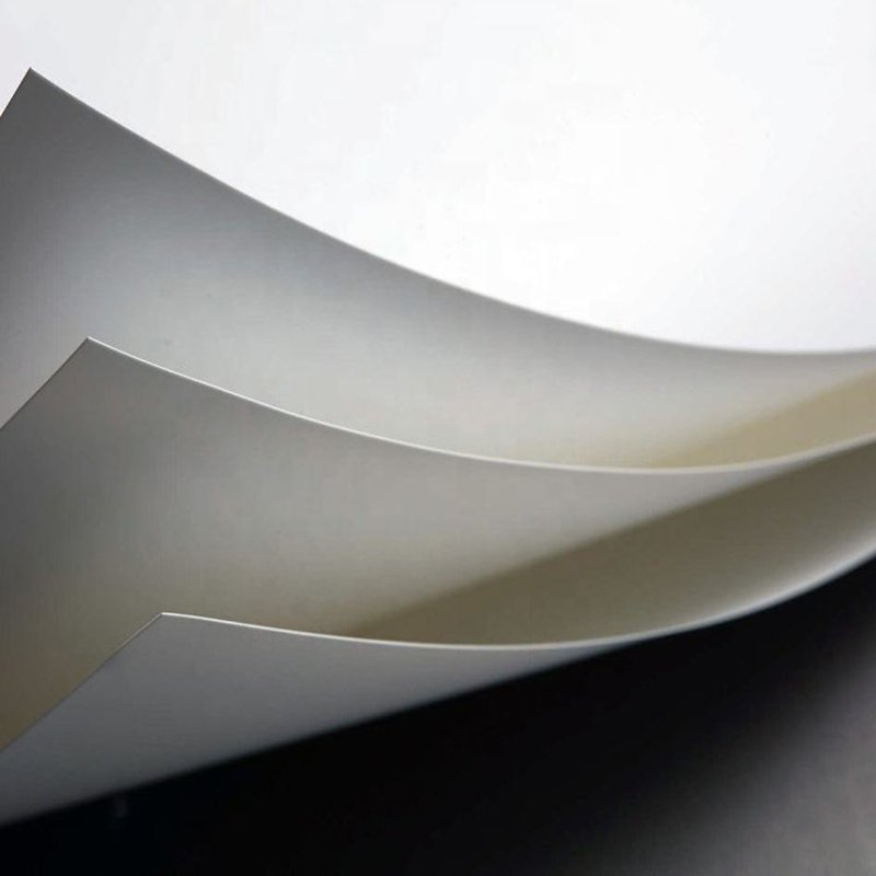 Factory direct sale 0.3mm thickness Embossing Matte Plastic PP polypropylene Synthetic paper for Electronics spacer