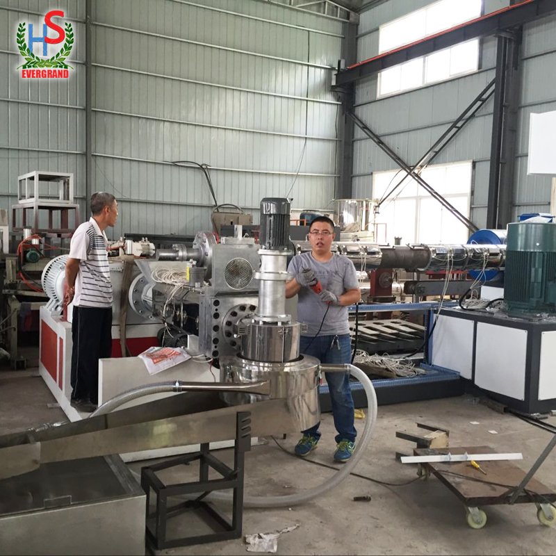 Waste plastic Pelletizing Machine/PP PE LDPE HDPE PET ABS PS Recycled granules Making Plant