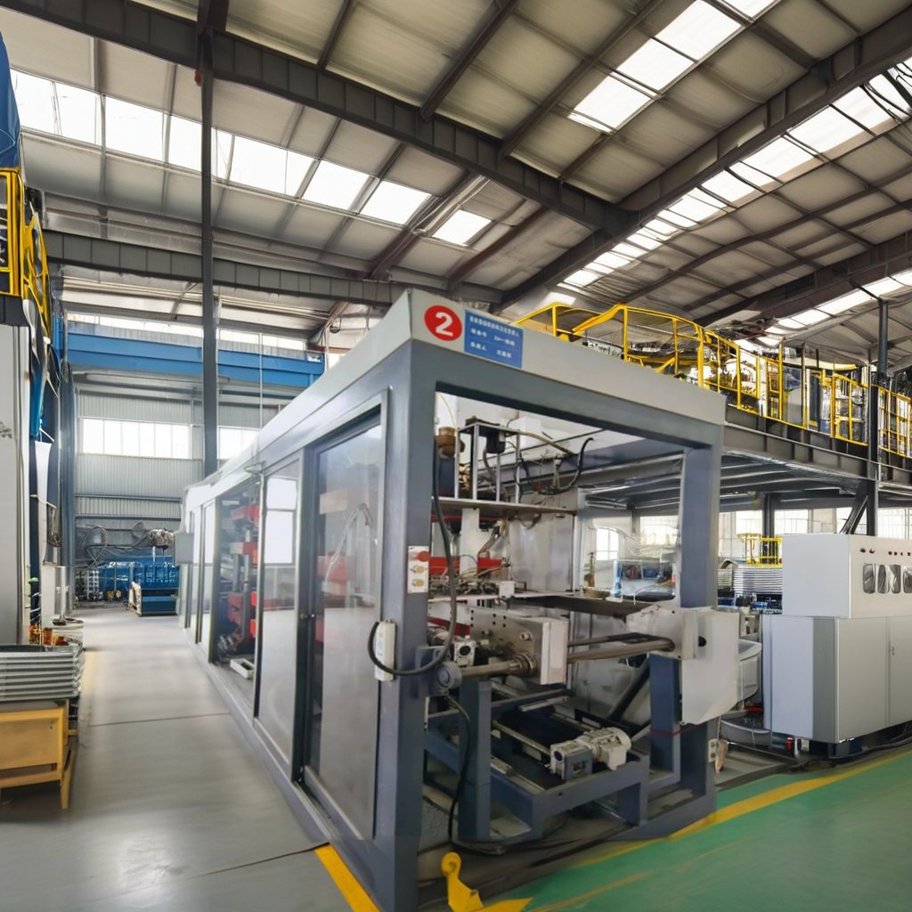Automatic Thermoforming Machine for Blister Fast Food Box for PS PVC PET PP PE ABS EPS HIPS PMMA Plastic-New Used Condition