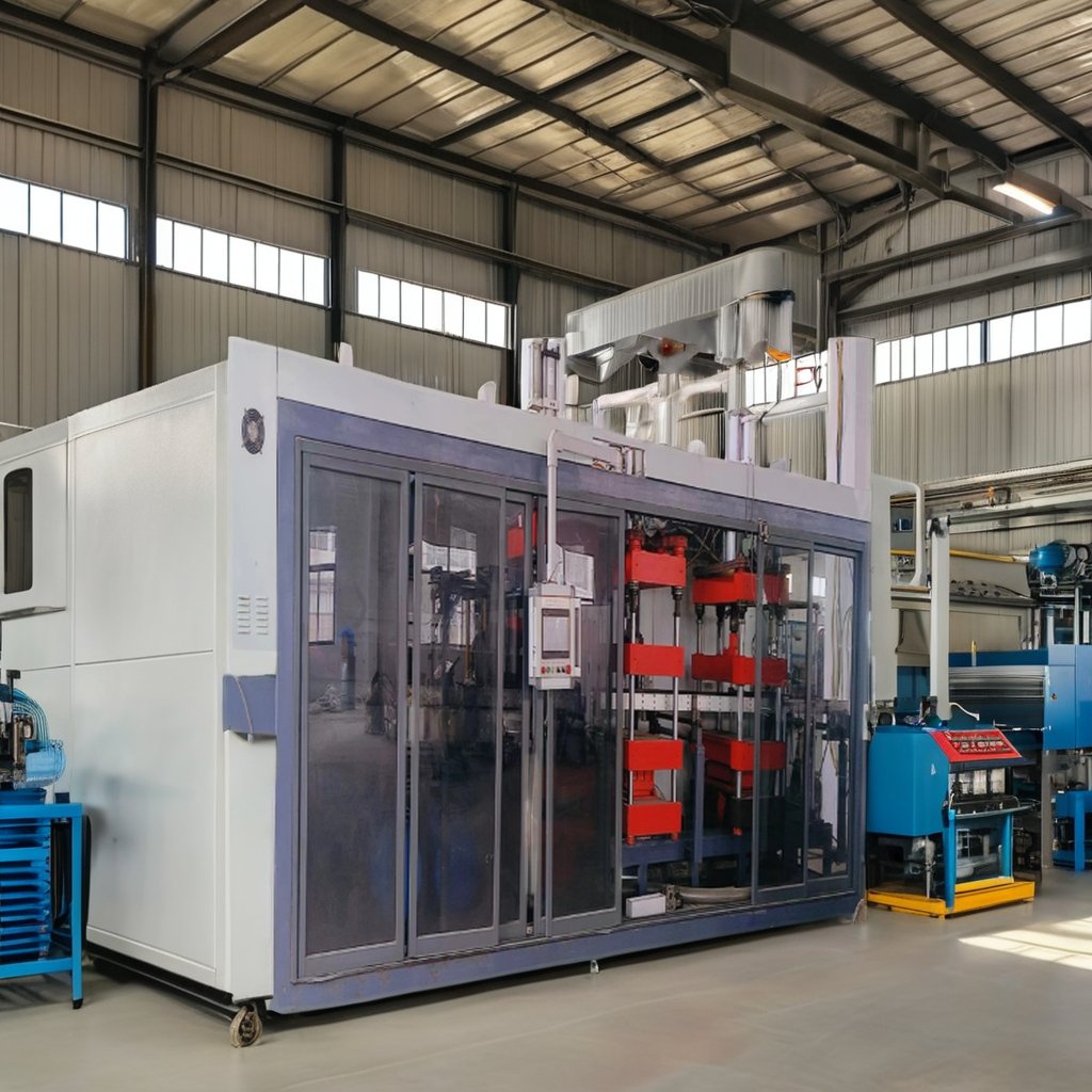 Automatic Thermoforming Machine for Blister Fast Food Box for PS PVC PET PP PE ABS EPS HIPS PMMA Plastic-New Used Condition