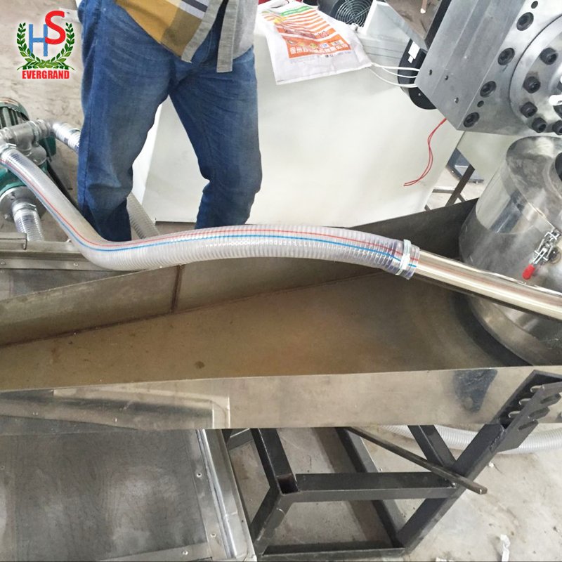 Pvc Pp Pe Granulating Machine Hot Cutting Pellet Making Line Plastic Granulating Machine