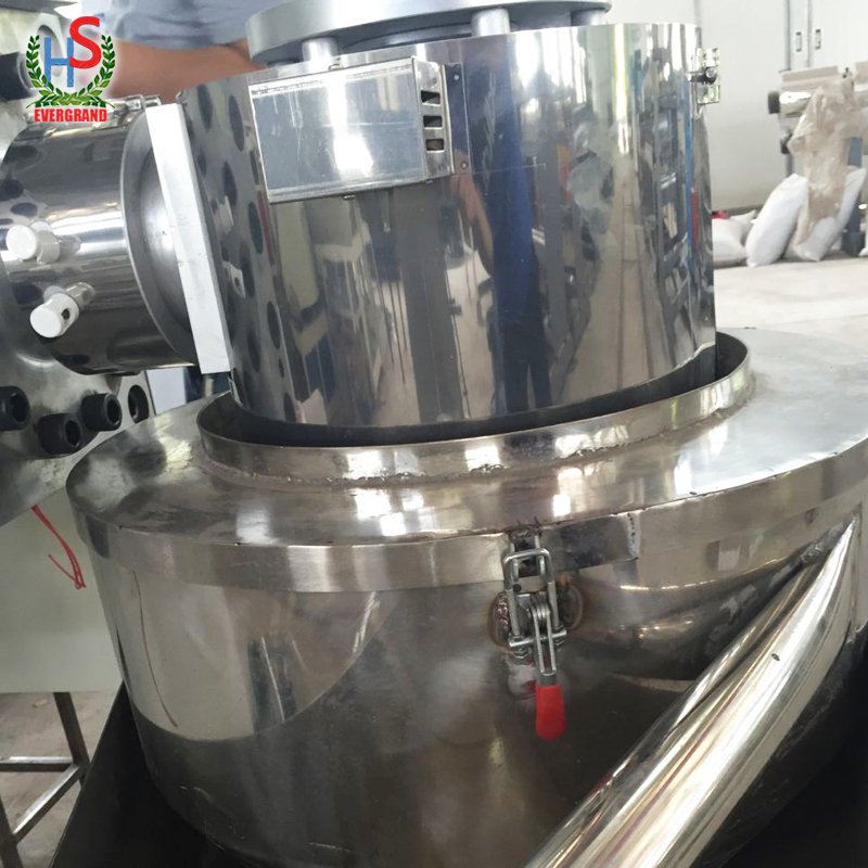 Pvc Pp Pe Granulating Machine Hot Cutting Pellet Making Line Plastic Granulating Machine