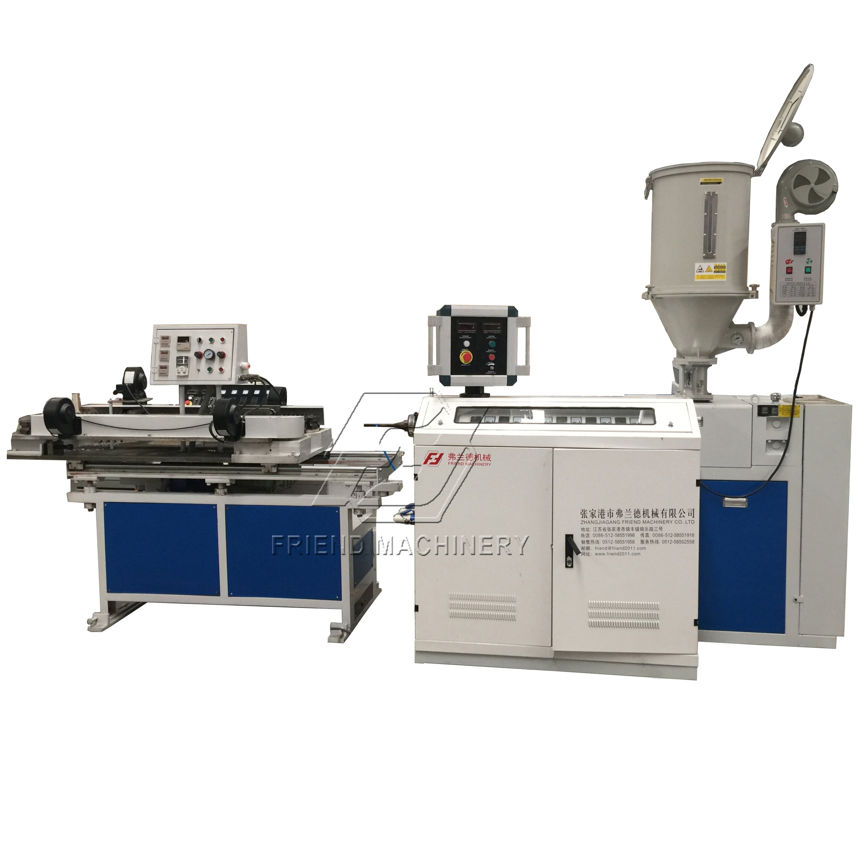 12-50mm PE/PP single wall corrugated pipe extruder production line making machine