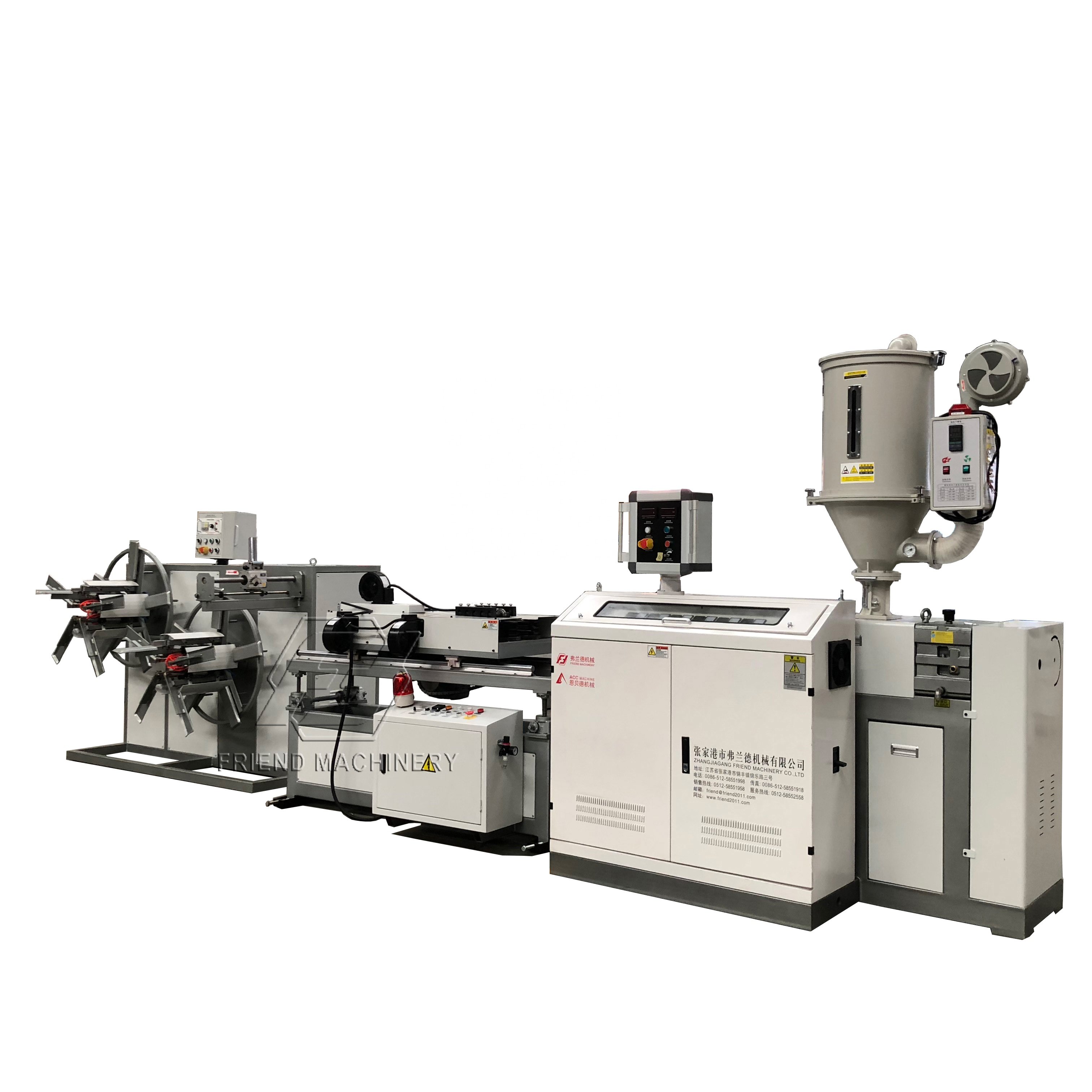 12-50mm PE/PP single wall corrugated pipe extruder production line making machine