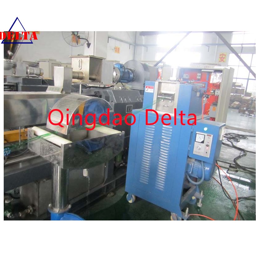 PE PP waste plastic granulator Double stage pelletizing machine