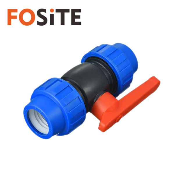 Factory best price Pn16 PP Compression Coupling Fittings for HDPE pipe Connection