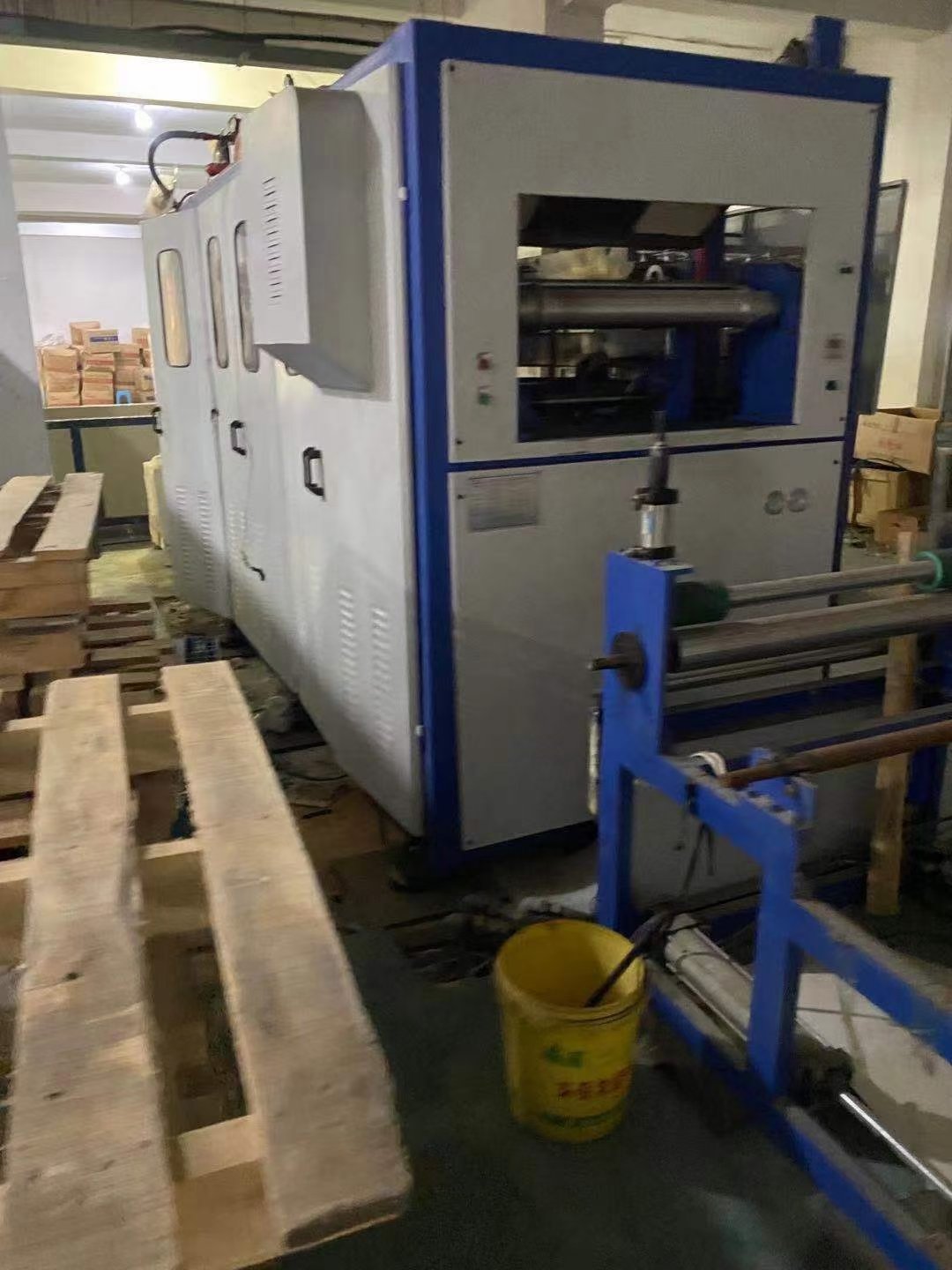 Hot Sale Old thermoforming machine food Disposable Pp PET Plastic Cup Complete production line